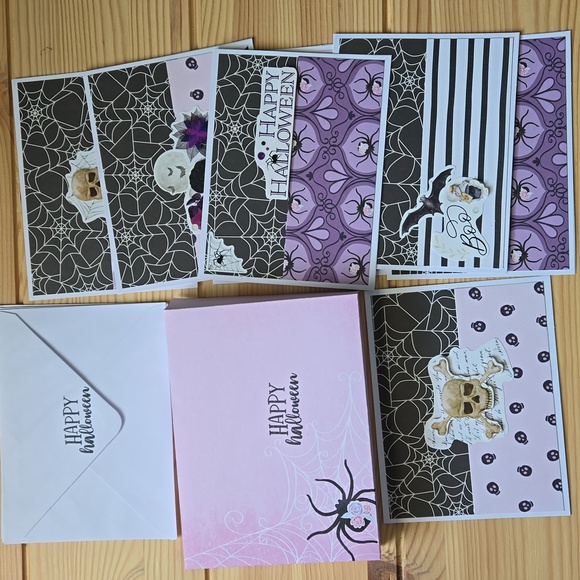 Hand Crafted Other - Handmade Halloween Cards Boxed Set